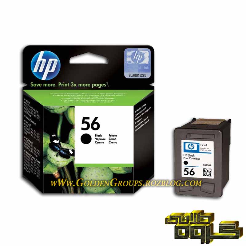 کارتریج جوهرافشان اچ پی 56 مشکی - HP 56 Black Inkjet Cartridge